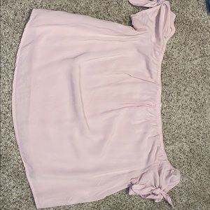 Size Small, Light pink Garage crop top light pink